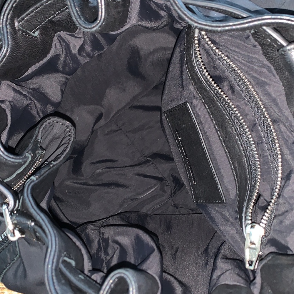 Alexander Wang Marti Lambskin Leather Trimmed & Nylon Backpack EUC - Picture 14 of 17